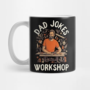 Dad Jokes Workshop Funny Father Gift Mug